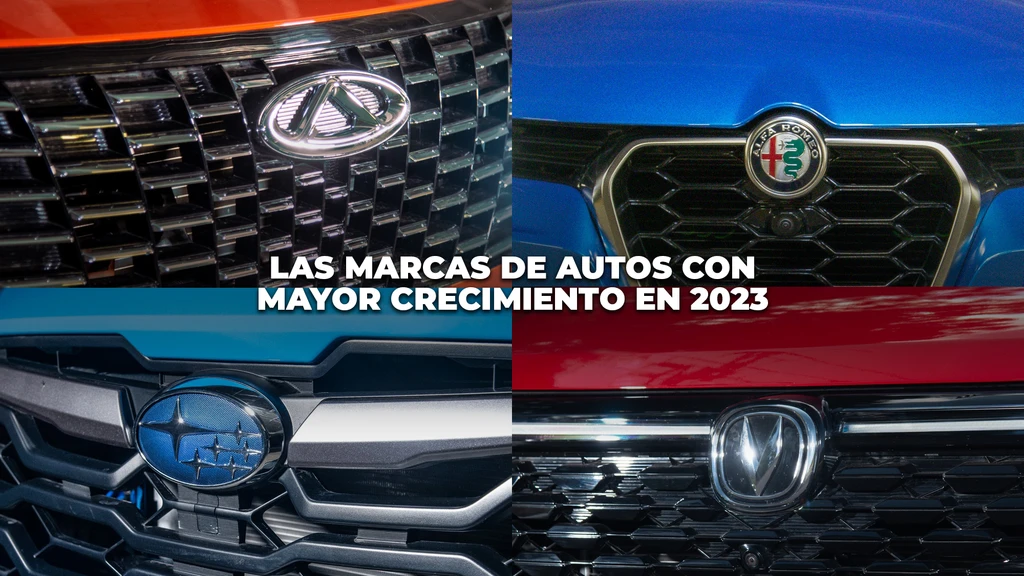Las 10 marcas de autos con mayor crecimiento de ventas en 2023