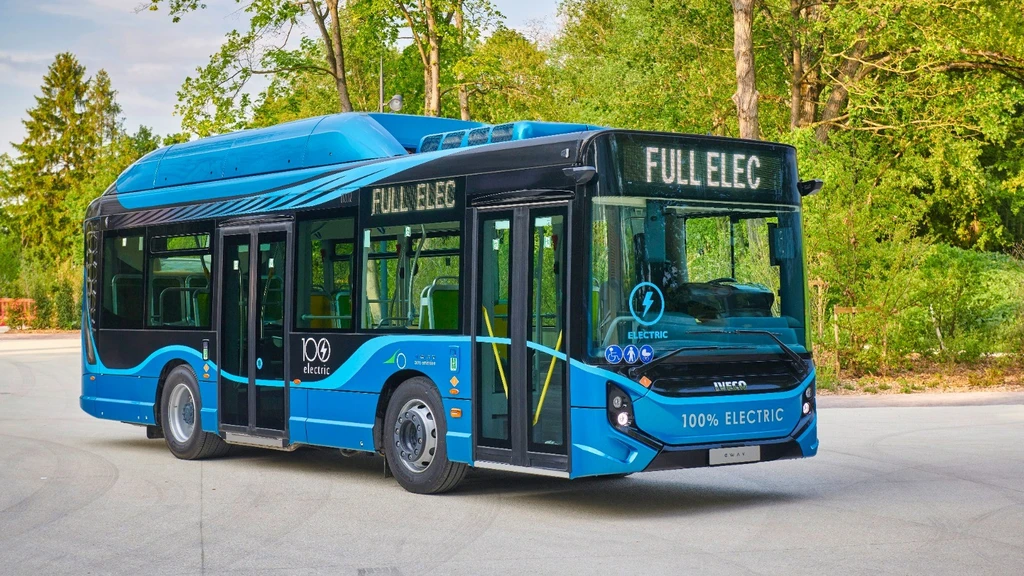 IVECO mostra i suoi fucili elettrici per il trasporto di persone