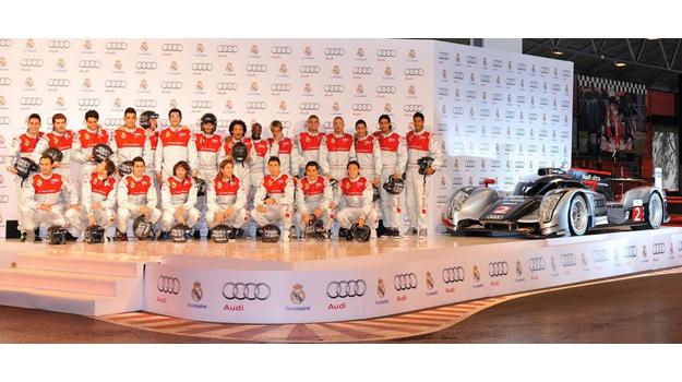  Jugadores del Real Madrid reciben autos Audi