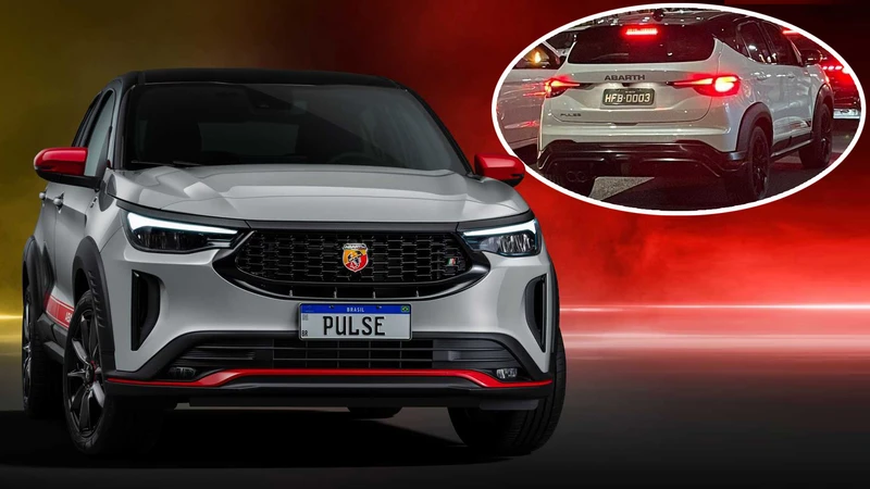 FIAT Pulse Abarth sin disfraz en las calles