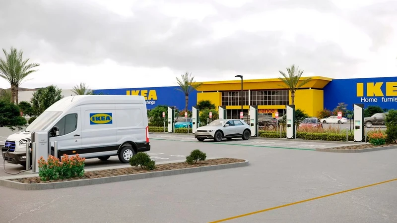 IKEA usará sólo vehículos eléctricos a partir de 2040