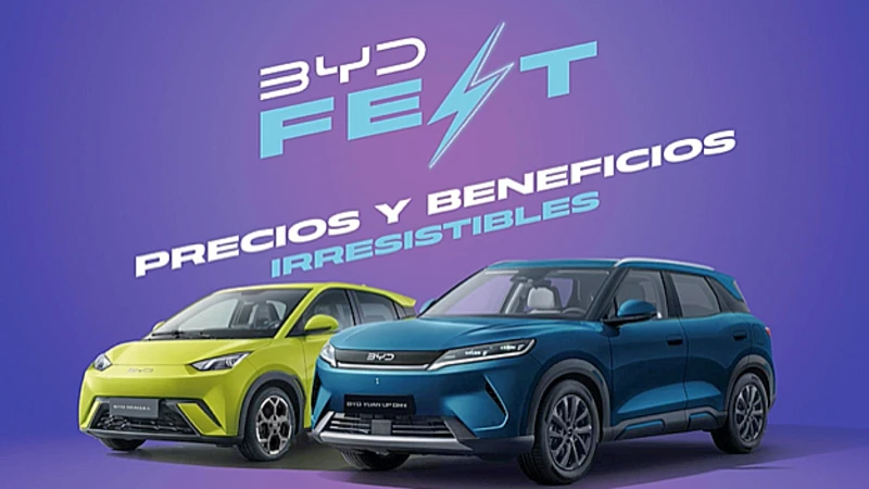 BYD Fest 2026: exhibirá sus vehículos eléctricos e híbridos enchufables en 26 vitrinas de Colombia