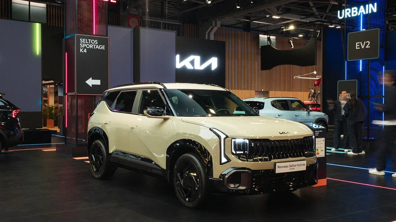 Salón de París 2026: Kia Seltos Hybrid estrena e-AWD para mejorar tracción y estabilidad