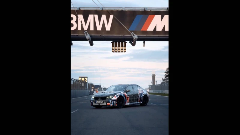 BMW M3 Neue Klasse, se pone en forma en Nürburgring