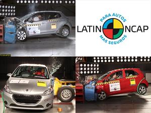 Seguridad: Peugeot 208 y Kia Picanto en Latin NCAP