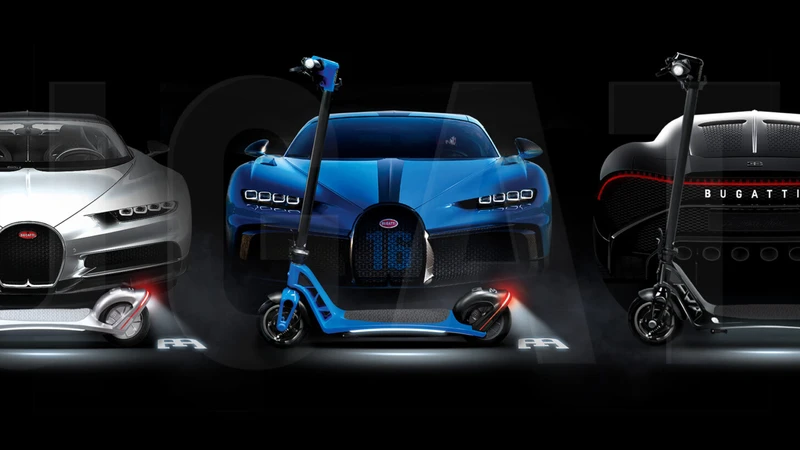 El Bugatti más barato tiene dos ruedas y un minúsculo motor eléctrico
