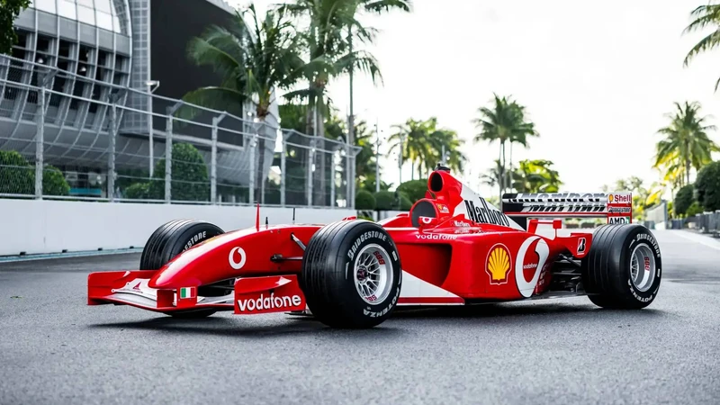 Ferrari F2001b sale a subasta en la Monterey Car Week