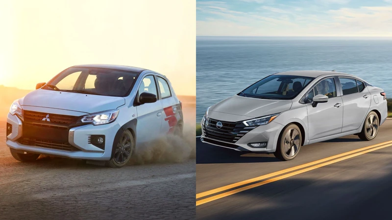 Nissan Versa y Mitsubishi Mirage incrementan sus ventas en Estados Unidos