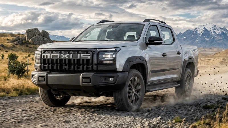 Maxus elige Chile para el debut internacional de la camioneta T70