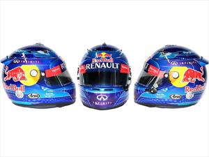 Diseña el casco de Sebastian Vettel