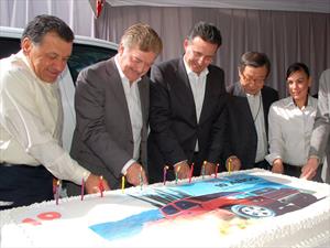 Toyota celebra 10 años de su planta en Tijuana, Baja California