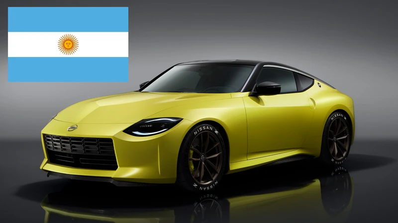 El Nissan Z está en la costa argentina