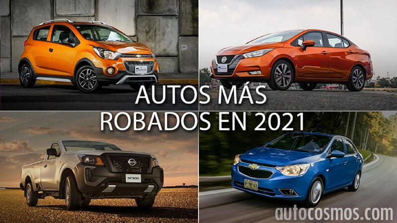 Los vehículos más robados en México durante 2021