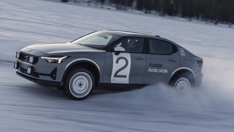 Polestar 2 Artic Circle concept, un prototipo de rally que no le teme al frio
