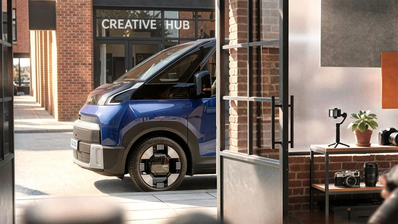 Kia nos muestra un avance oficial de su nuevo vehículo comercial PV7