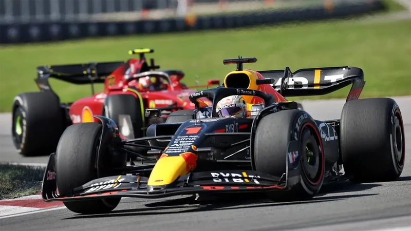 F1 2022: Verstappen deja con las ganas a Sainz en Canadá