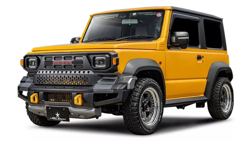 El Suzuki Jimny 2026 tiene un nuevo kit inspirado en Toyota Hilux Champ
