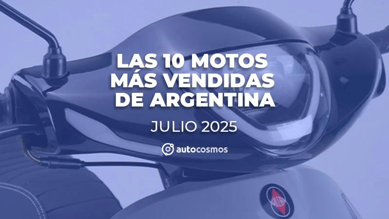 Las motos 0km más vendidas de Argentina en julio de 2025