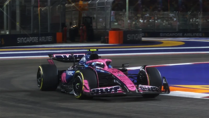 F1 GP de Singapur 2025: Colapinto resiste y McLaren celebra el título