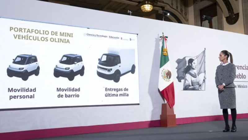 Olinia, el auto eléctrico mexicano, será producido en serie para 2027