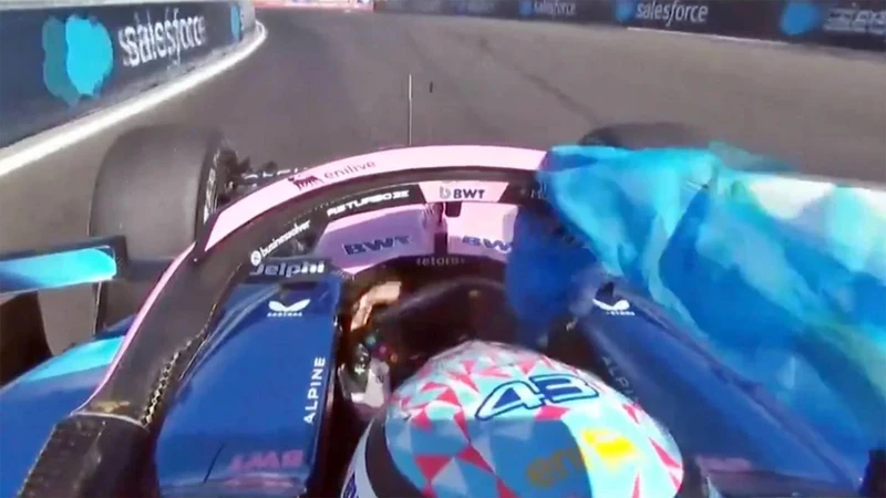 Franco Colapinto brilló en el GP de España 2026