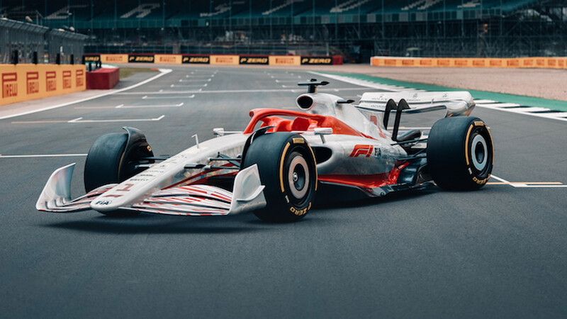 F1 2022: El primer auto ya es una realidad