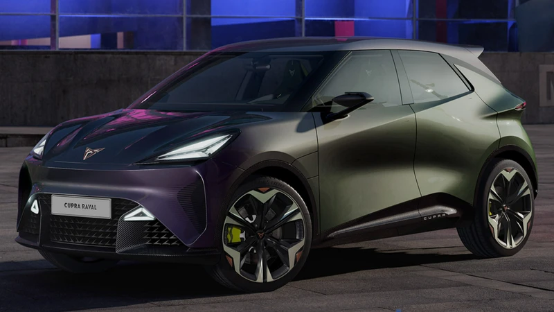 Cupra Raval viste camuflaje en Múnich 2025