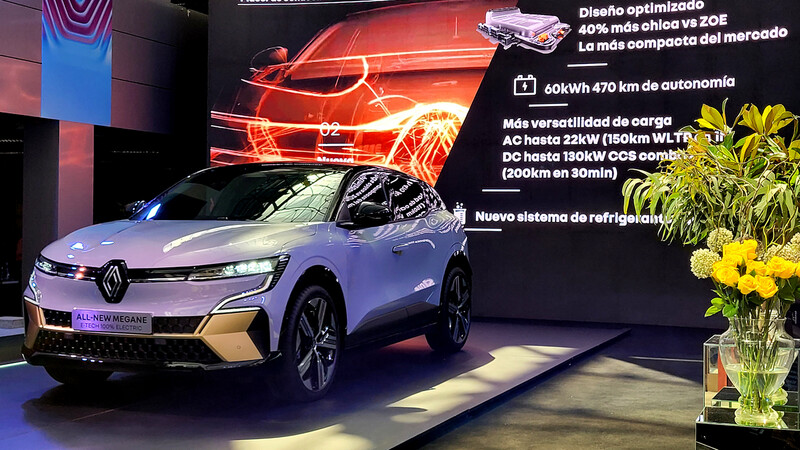 Renault Megane E-Tech así es en persona el nuevo SUV eléctrico