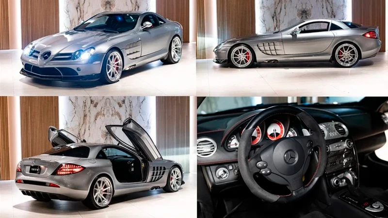 Adiviná de qué basquetbolista fue este Mercedes SLR McLaren