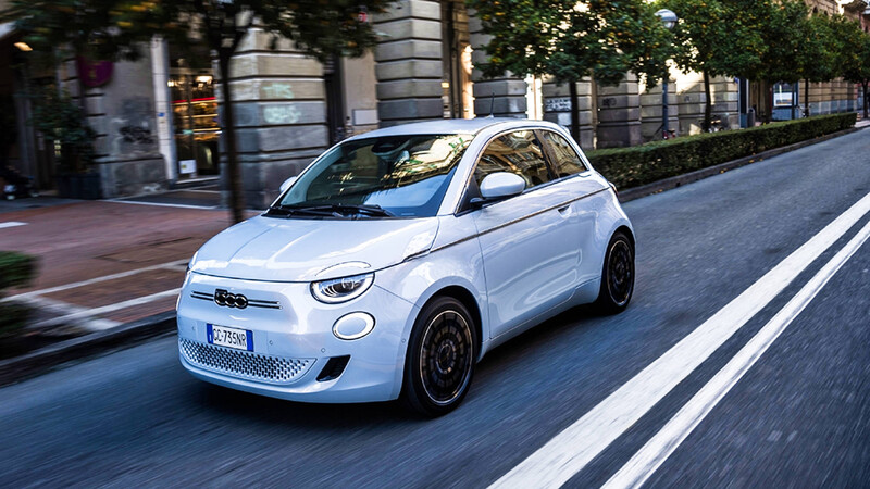 Fiat 500 eléctrico, el auto más ecológico de Europa