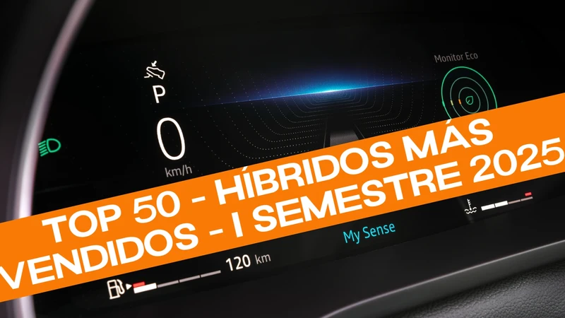 Top 50 – Híbridos más vendidos en Colombia – I semestre 2025