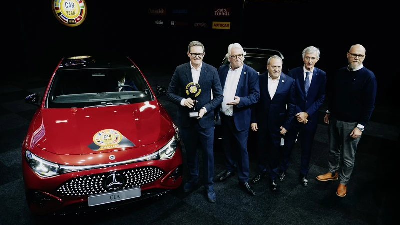 Mercedes-Benz CLA es nombrado Auto del Año 2026 en Europa