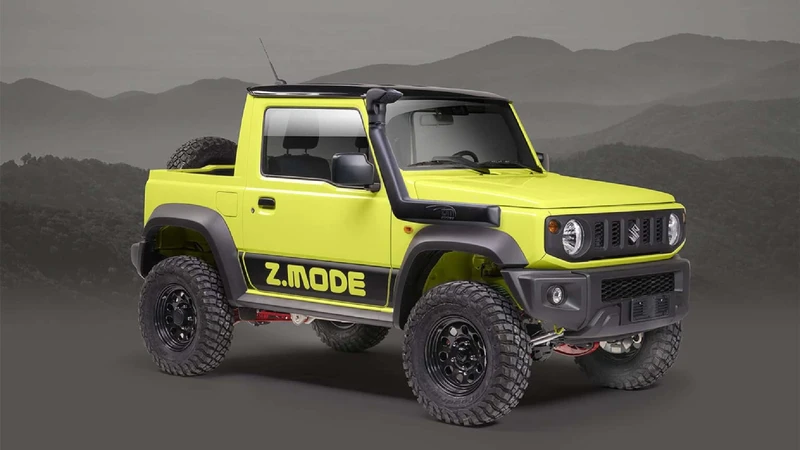 Z.Mode convierte al Suzuki Jimny en una pickup todoterreno