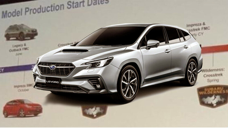 Estos son los autos que lanzará Subaru hasta el 2024