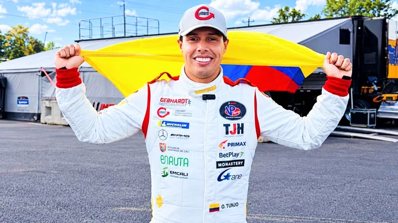 Óscar Tunjo se corona campeón del IMSA VP Racing SportsCar Challenge 2026