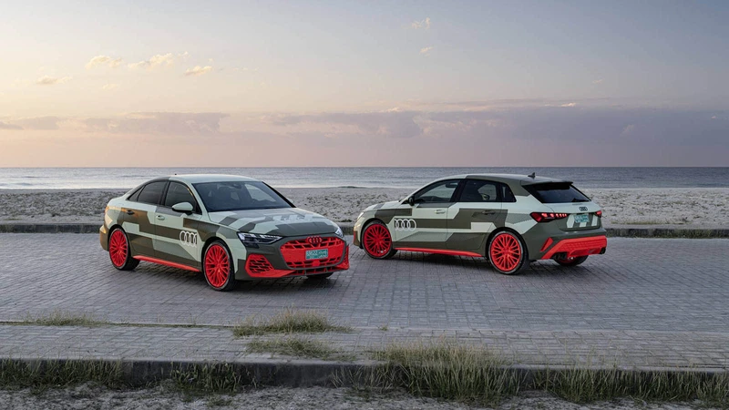 Audi S3 2025, acercándose al RS3