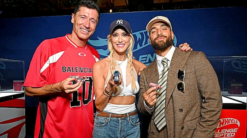 Hot Wheels Global Legends: Maluma, Supercar Blondie y Lewandowski tienen su propio auto