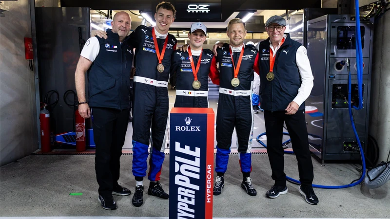 24 Horas de Le Mans 2026: BMW logra la Pole Position para la carrera