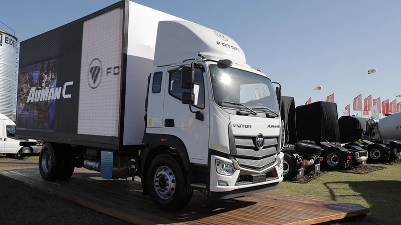 Foton presenta su nueva gama de camiones pesados en Argentina