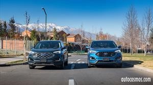Test Drive Ford Edge 2019, SEL AWD y ST frente a frente