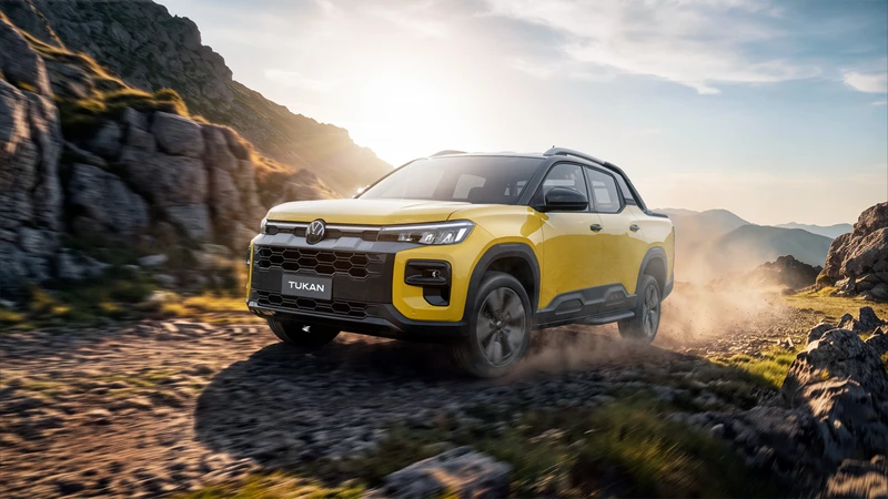 Volkswagen Tukan podría triunfar en México con su fórmula de pickup robusta y versátil