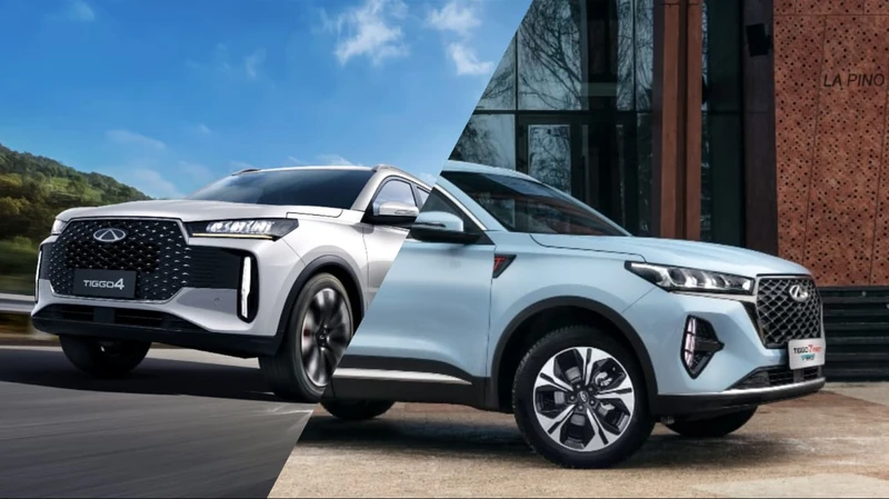 Así son los Chery Tiggo 4 y Tiggo 7 Pro que se venderán en Argentina