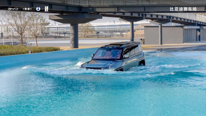 Conoce los detalles de la primera pista "Offroad" que BYD inauguró en China