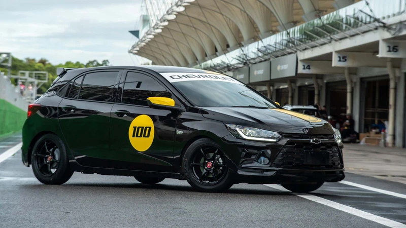 Chevrolet Onix Track Day: un conceptual que celebra los 100 años de GM en Brasil