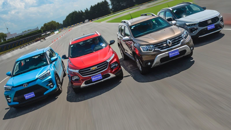 Renault Duster VS Toyota Raize VS Chevrolet Groove VS FIAT Pulse ¿Cuál es mejor compra?