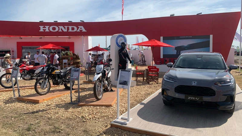 Honda Argentina celebra sus 45 años en Expoagro 2023