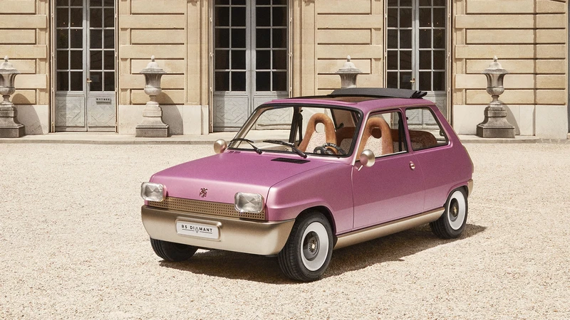 El Renault 5 se transforma en una obra de arte para celebrar cinco decadas de vida