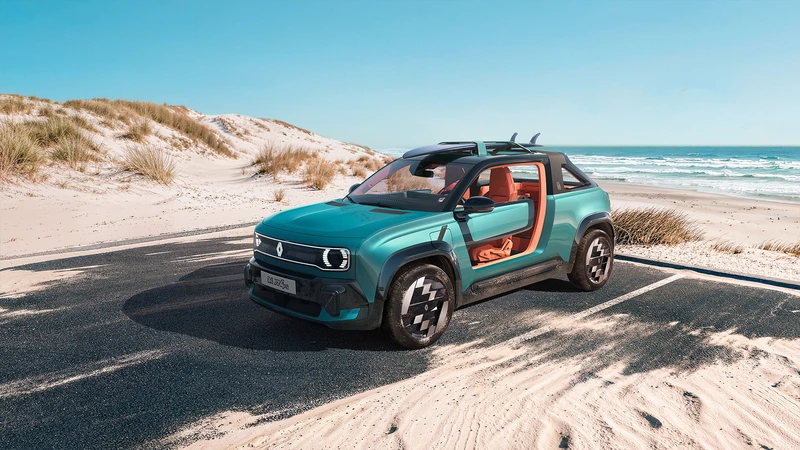 Renault 4 JP4x4 Concept: nos trae el estilo Buggy con tracción eléctrica total