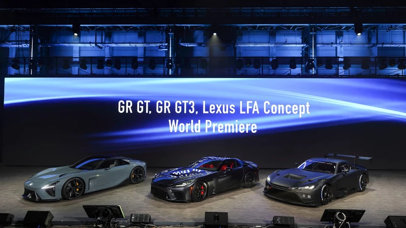 Renace el LFA: Lexus revela su superdeportivo eléctrico