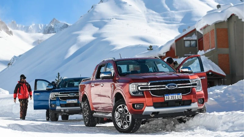 Ford Argentina está en la Costa y Las Leñas durante las vacaciones de invierno